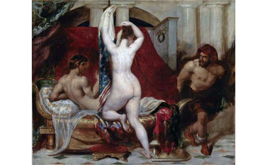 Etty Candaules exhibant sa femme 1830